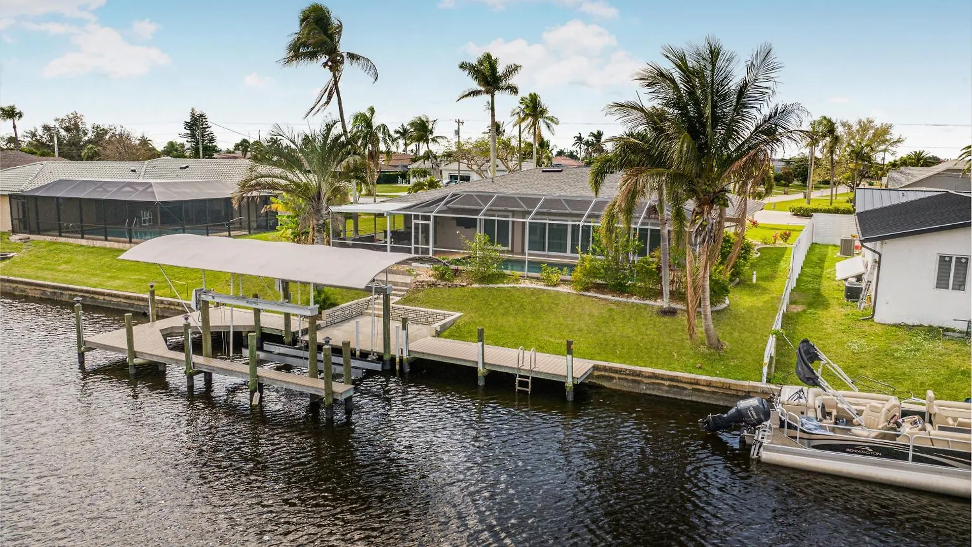 Gulf Breeze Haven Direct Gulf Access Pool+dock Villa Cape Coral