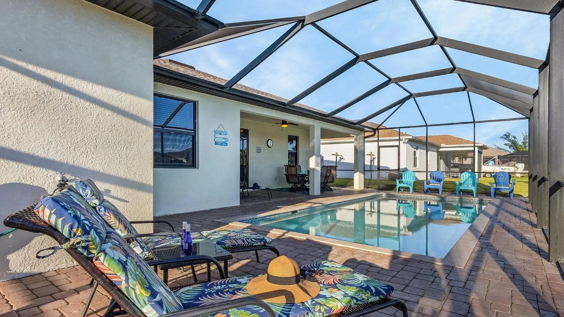 Heated Pool, Dock & Bicycles - Endless Sunshine - Roelens Holiday home Cape Coral