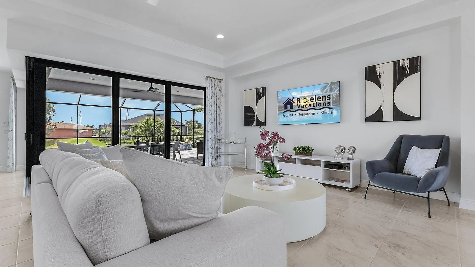 Gulf Access, Pool With Spa, Grill & Lanai - Ladyfish Landing - Roelens Vacations Cape Coral