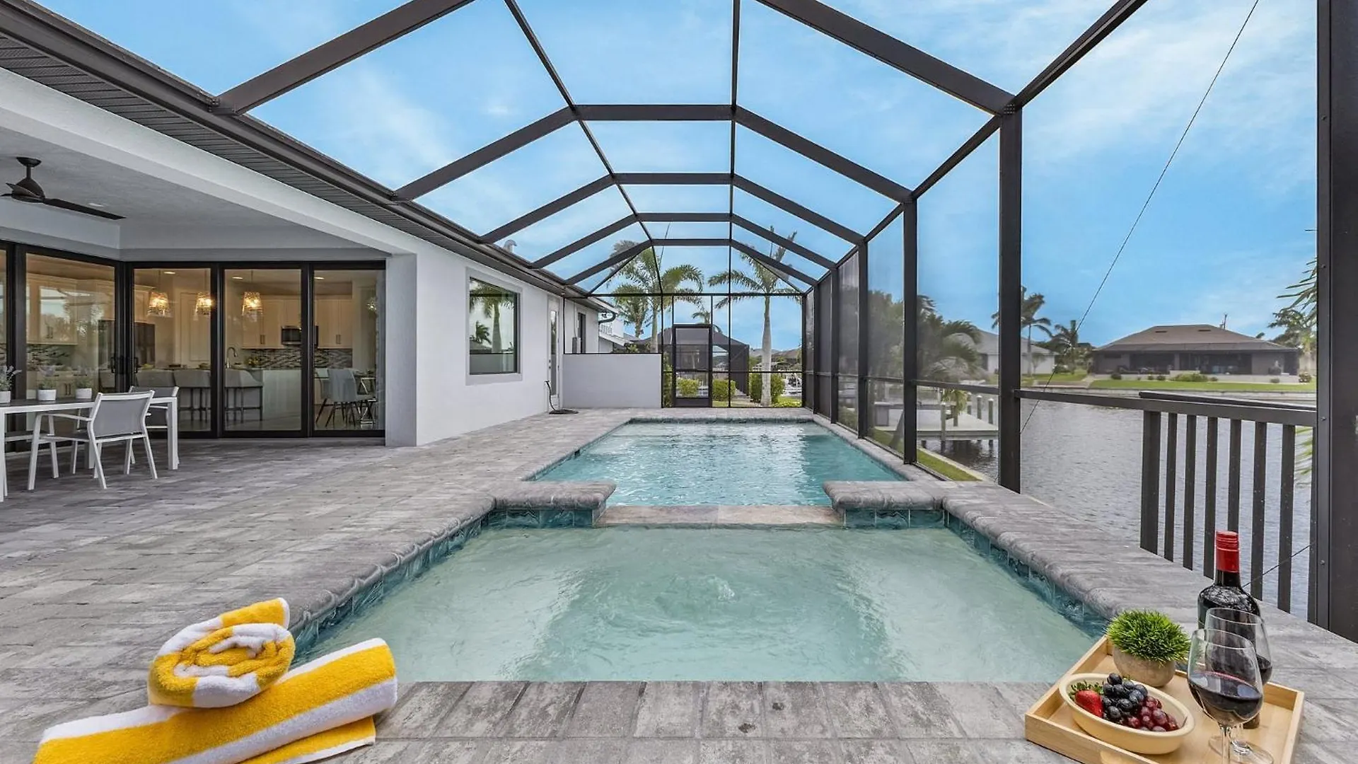 Gulf Access, Pool With Spa, Grill & Lanai - Ladyfish Landing - Roelens Vacations Cape Coral
