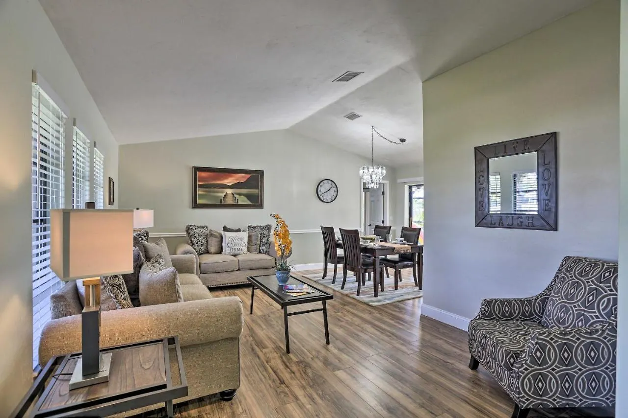Canal-front Retreat With Dock In Cape Coral! Holiday home Cape Coral