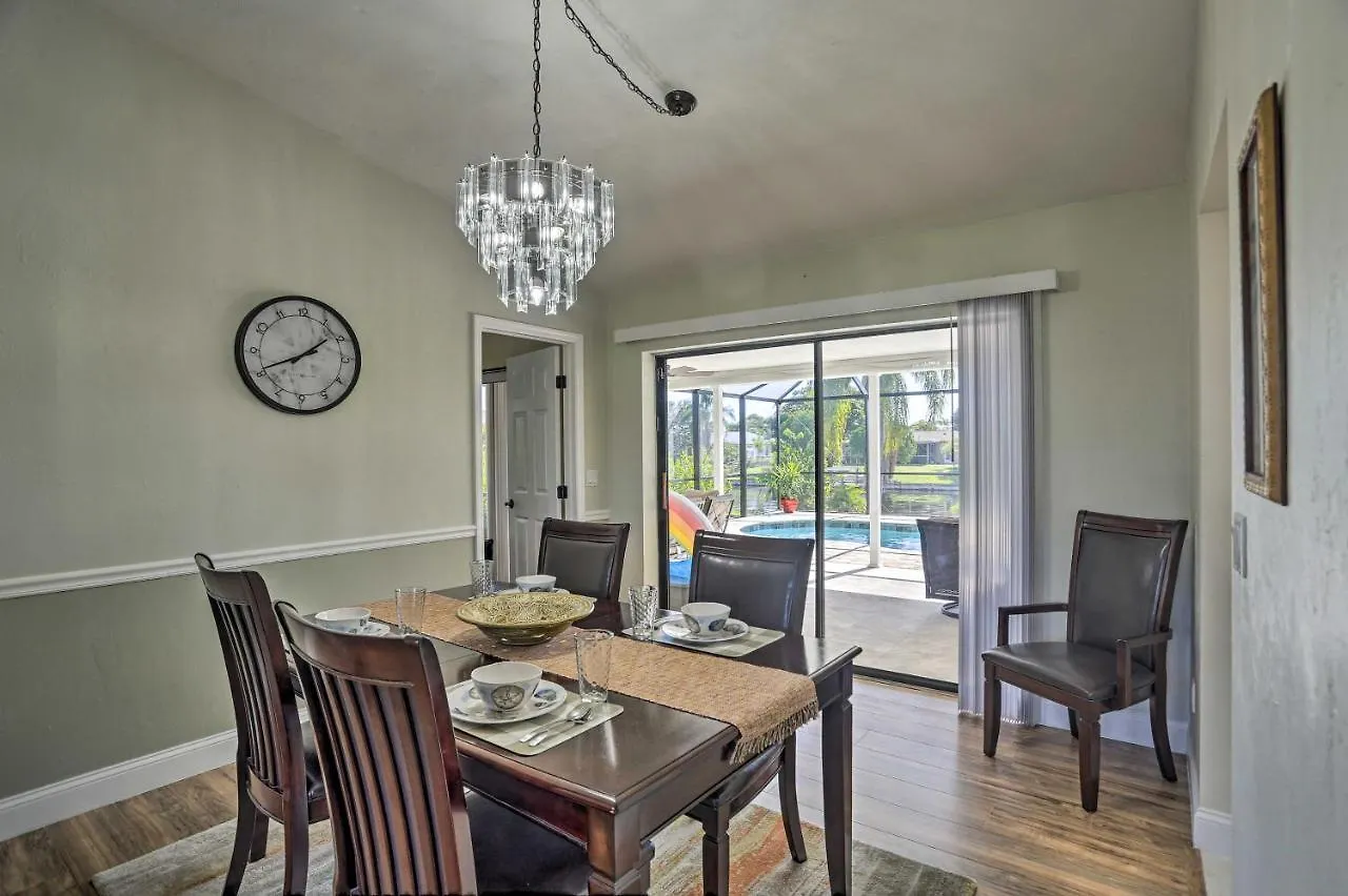 Canal-front Retreat With Dock In Cape Coral! Cape Coral
