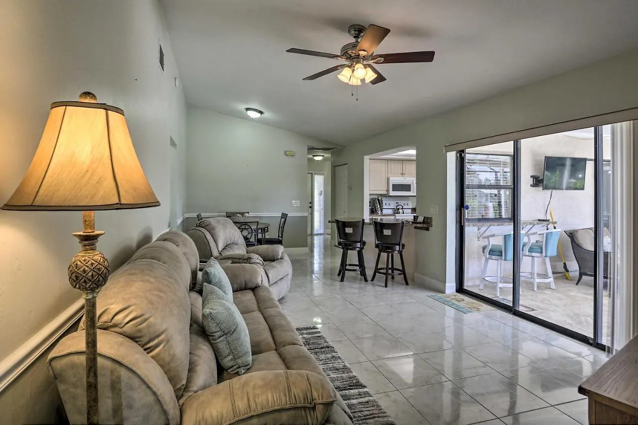 Canal-front Retreat With Dock In Cape Coral! Holiday home Cape Coral