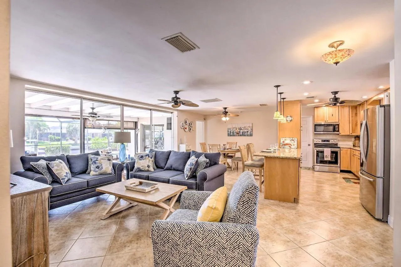 Waterfront Getaway With Pool And Dock! * Cape Coral