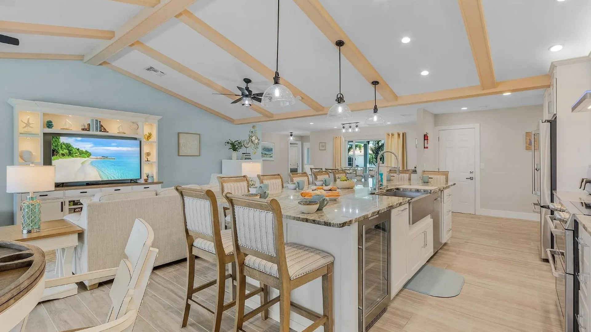 Guls Access, Bikes, Scooters, Video Games, Heated Pool, Hot Tub - Searenity - Roelens Feriehus Cape Coral