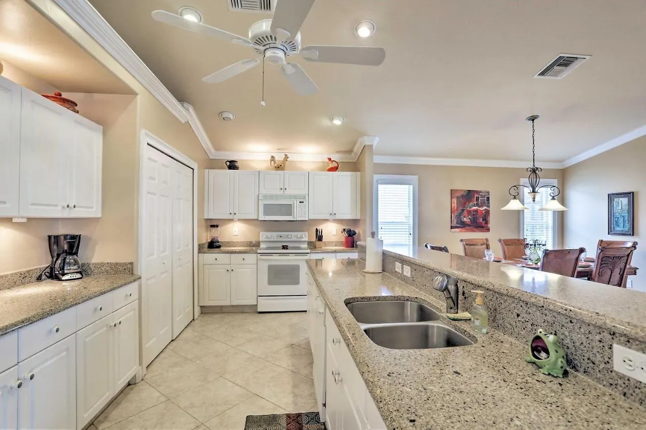 Canalfront House With Pool And Patio! * Cape Coral